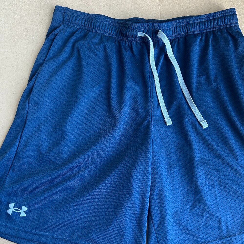 7 brand new workout mens shorts XL under armor- reebok- colosseum-never worn
